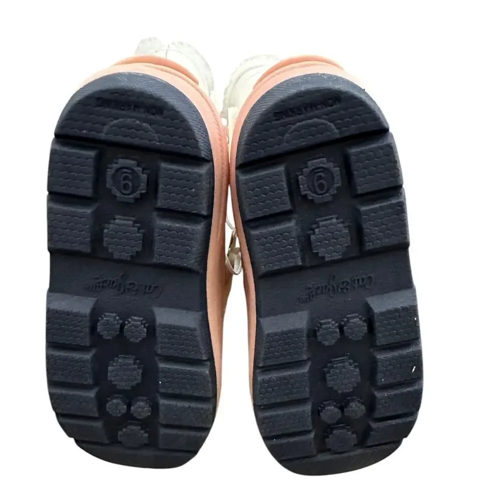 Toddler Frankie Winter Boots - Cat & Jack™ Cream 9T